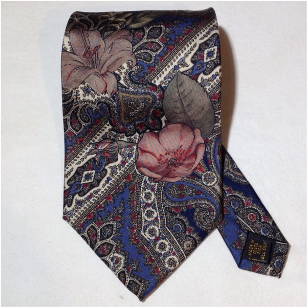 Men's Bill Blass 100% Silk Neck Tie